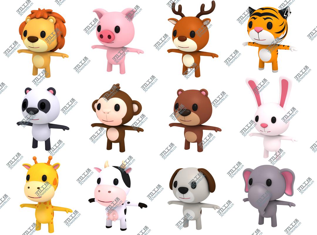 images/goods_img/202105072/3D model Little Animal Pack/1.jpg